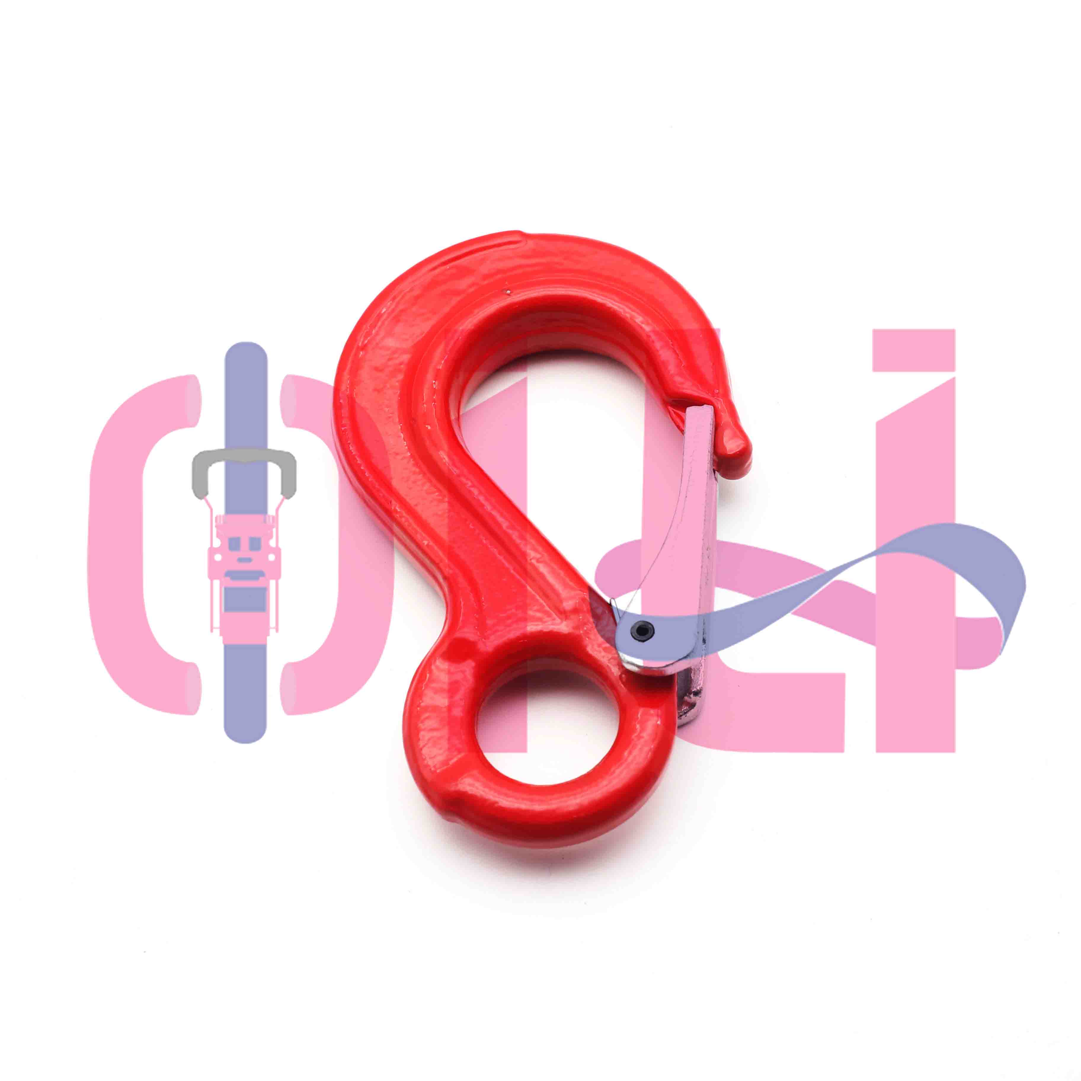 G80 قابل للتعديل Clevis هوك سلسلة حبال رفع سلسلة حبال